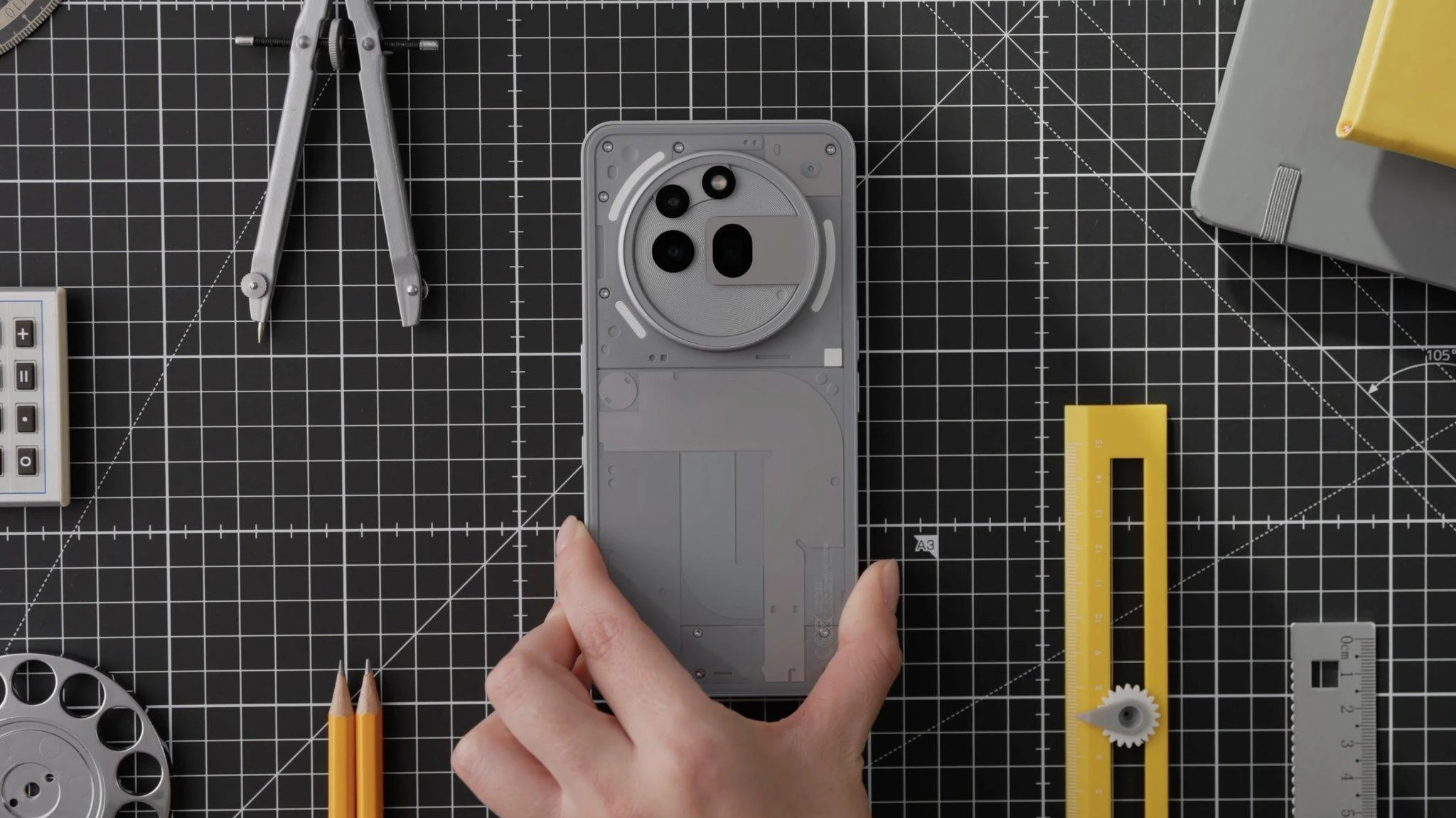 Captura del anuncio oficial del nuevo teléfono Nothing Phone (3a) Pro