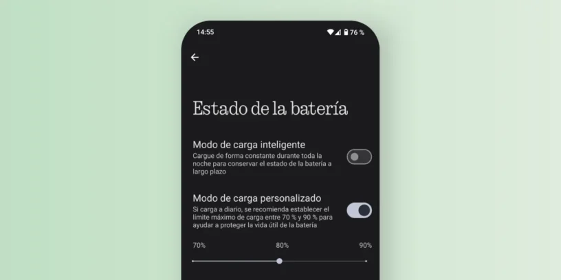 limitar carga batería nothing phone