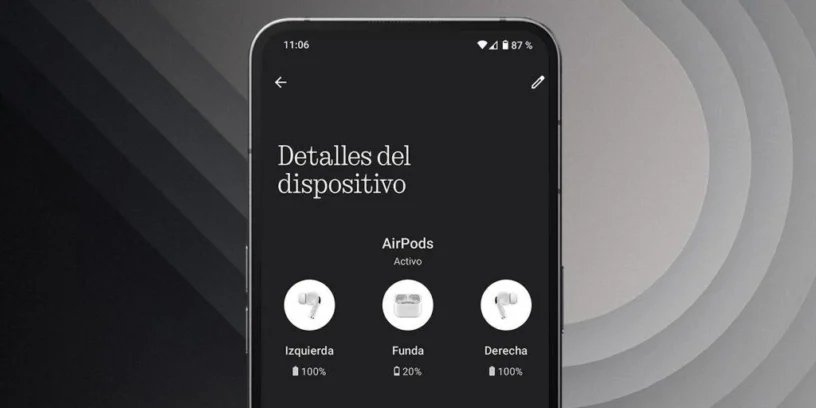 usar airpods en nothing phone