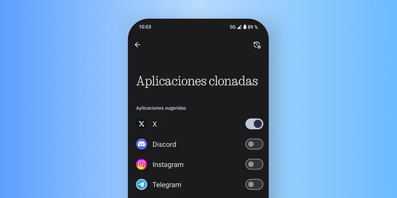 como clonar app en nothing phone