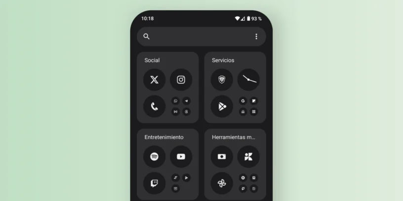 cajon apps inteligente nothing phone
