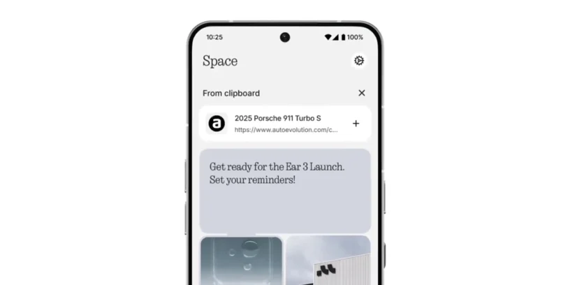 Essential Space se vuelve más inteligente con su última actualización_ se integra con el portapapeles