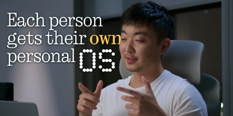 futuro de nothing os por Carl Pei