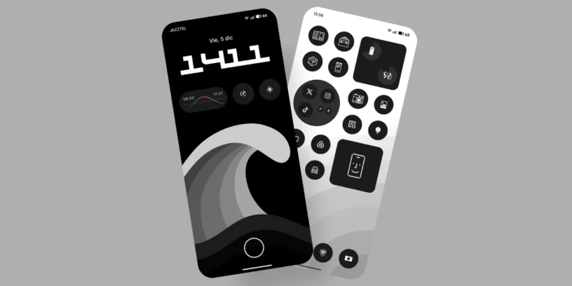 Así es la configuración de mi Nothing Phone: un diseño minimalista y en escala de grises