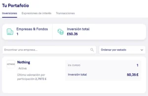Inversión nothing nothingtec