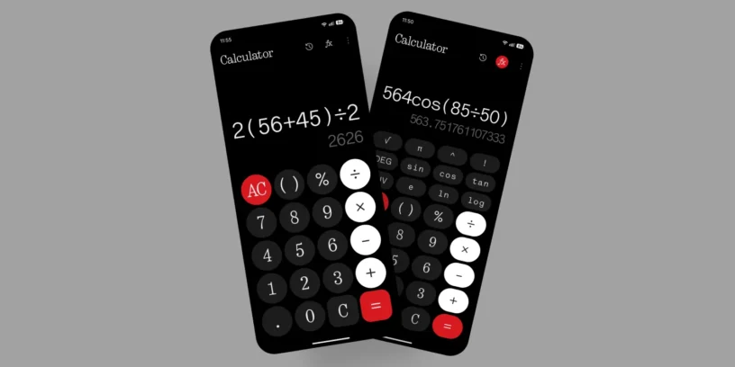NxCalculator: la app estilo Nothing que va a sustituir la calculadora de Google