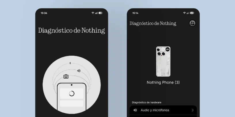 herramienta de diagnostico de nothing phone
