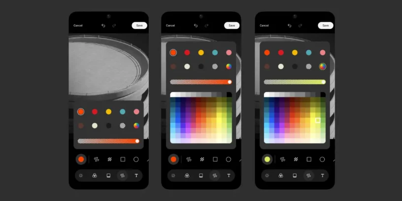 actualización y novedades en la app galeria Nothing Gallery