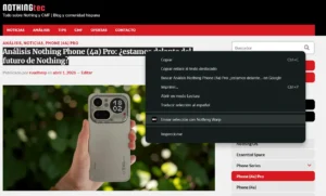 nothing warp en el pc