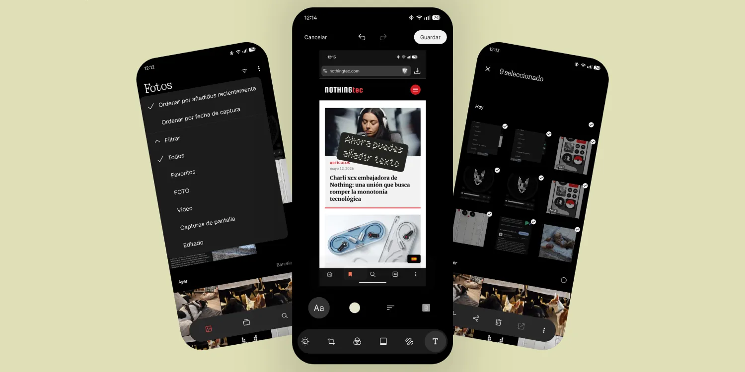 What's new in the Nothing Gallery app: more customization and control ...